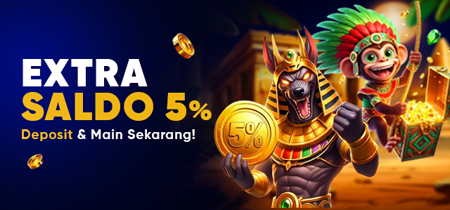 PROMO BONUS DEPOSIT HARIAN 5%	