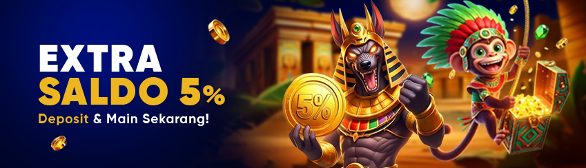 PROMO BONUS DEPOSIT HARIAN 5%	